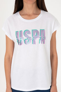 Kad_n Beyaz Ti__rt Sepette S_rpriz _ndirim - U.s. polo assn фото 6