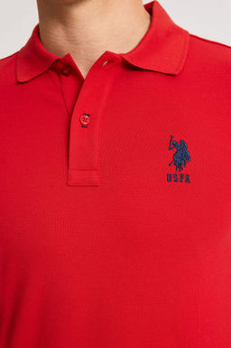 Erkek Slim Fit Polo Yaka K_rm_z_ Basic Ti__rt - U.s. polo assn фото 6