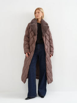 Conso/WDLF 230541 - cappuccino Пуховое пальто  фото 5