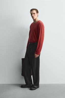 LIMITED EDITION JACQUARD STRIPED T-SHIRT - Zara фото 4