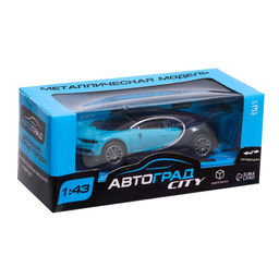 Машина металлическая Купе, инерционная, масштаб 1:43, цвет синий - Автоград фото 4