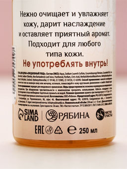 Цена за 2 шт. Гель для душа в флаконе шампанское "Нежная забота", 250 мл