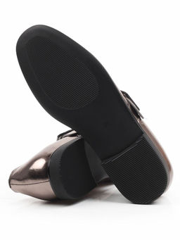 06-B4A-5MS BROWN/BRONZE Туфли женские (натуральная кожа)