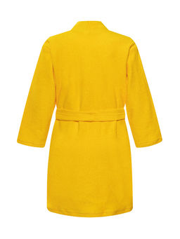 Халат детский желтый