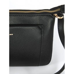 Сумка женская искусственная кожа DJ-СМ 7336-BLACK, 1отд, плечевой ремень, черный SALE 263893 - Adelia фото 4