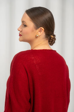 Джемпер Д-207 бордо - Angelika фото 10