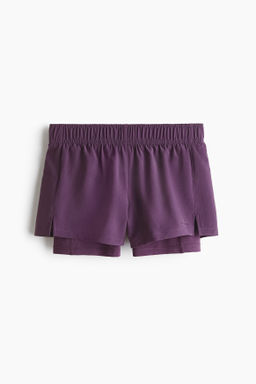 Pantal?n corto de running DryMove de doble capa - H&m фото 2