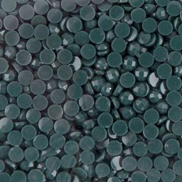 Страз неклеевой Zlatka OZM SS08 цветные 2.5 мм акрил 10 х 10 г в пакете с картонным еврослотом СК/Распродажа № 0666 т.серый