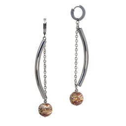 Серьги из муранского стекла BARK LC3418