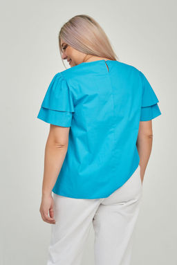 Блуза Luxury Moda 1086 бирюзовый