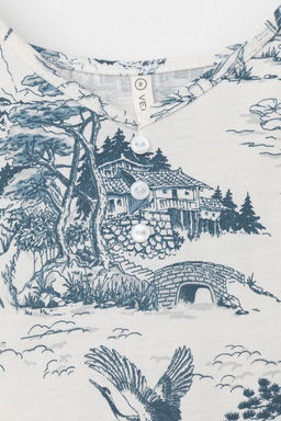 Е 10061/белая лилия,японский сад сорочка ночная жен - Very neat фото 5