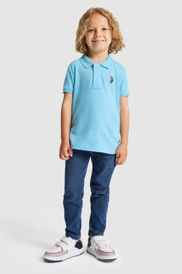 Erkek Гocuk Aqua Polo Yaka Basic TiЕГrt - U.s. polo assn фото 4