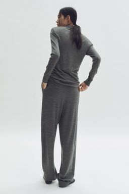 Joggers amplios en lana merino - H&m фото 4
