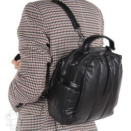 Рюкзак женский 69013-24 black  Velina Fabbiano - Safenta в Новосибирске