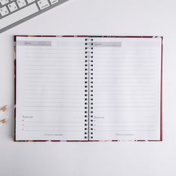 Ежедневник недатированный, А5, 60 л., твердая обложка «С Днем учителя»