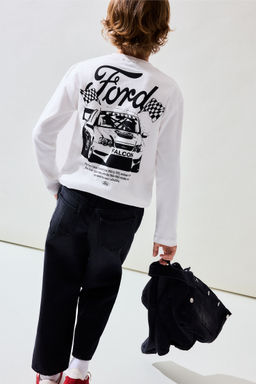 Ford Company Uzun Kollu Ti__rt Erkek _ocuk