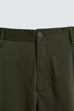 LIGHTWEIGHT RELAXED FIT TROUSERS - Zara фото 19