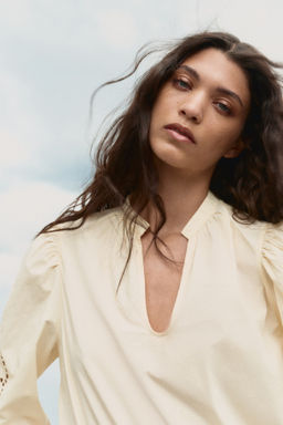 Blusa con bordado ingl?s - H&m фото 3