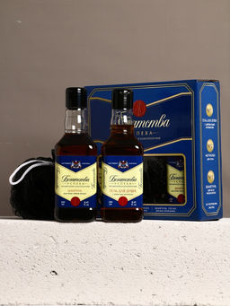 Подарочный набор Богатства: гель для душа, шампунь для волос, мочалка для тела, Чистое счастье