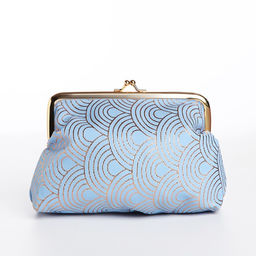 Косметичка на фермуаре, цвет голубой - Simaland фото 2