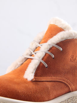 Ботинки EDART 308.агата w. мандарин замша з/шерсть - Ed'art фото 18