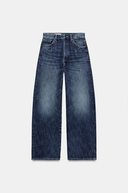 TRF JEANS WITH METAL STUDS