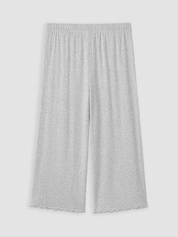 Geni? Pa?a Kad?n Fitilli Kapri Pijama Alt?