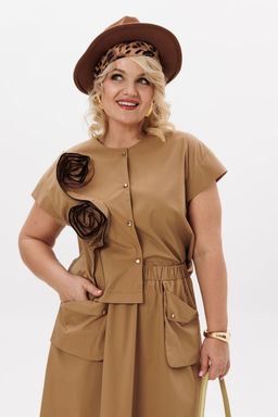 Костюм LM К 5021 песочный - Ambera фото 7