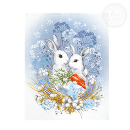 Набор полотенец из рогожки "Роджер" 45*60/3 шт. - 45*60 Полотенца из рогожки