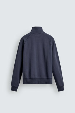 QUARTER-ZIP SWEATSHIRT - Zara фото 7