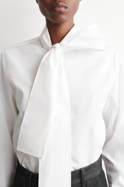 CAMISA DE ALGOD?N CON LAZADA - H&m фото 3