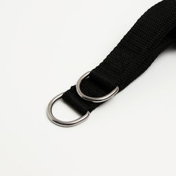 Шлейка Комфорт комбинированная, 2,5 см, ОШ 55-60 см, ОГ 60-65 см, чёрная - Пижон фото 5