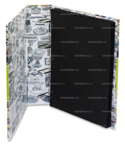 Альбом для значков с 4-мя бархатными листами LEUCHTTURM 342616