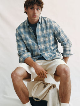 Camisa de franela de corte regular - H&m фото 5