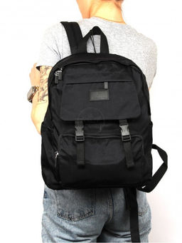 Рюкзак жен текстиль CF-0497, 1отд, 1внут+5внеш/ карм, черный SALE 262315 - Adelia фото 5