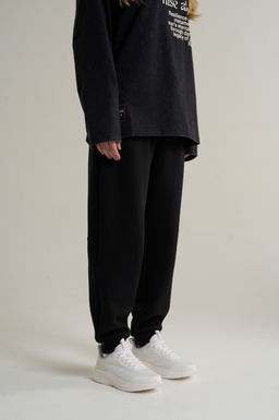 Брюки трикотажные Черный