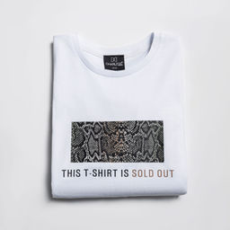 Футболка свободной посадки Модная перезагрузка (белая) - Charutti фото 6