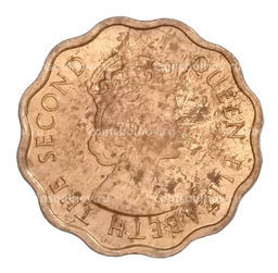 Монета 1 цент 1965 года Британский Гондурас (Белиз)