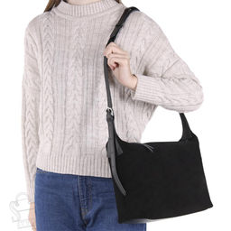 Сумка женская кожаная 990168NNAA black Natale Navetta  фото 2