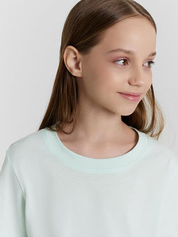 Платье для девочек мятное