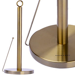 40571 Подставка для бумажных полотенец 15х37см нерж/ст/железо MB (х12)