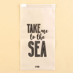 Цена за 20 шт. Пакет для путешествий «Take me to the sea», 14 мкм, 9 х 16 см