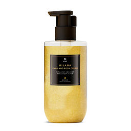 Парфюмированный мерцающий крем для рук и тела Milana Просекко (флакон 300мл) - Grass фото 2