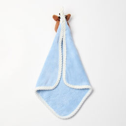 Полотенце кухонное Доляна Олень, цв. голубой 30*30 см 270гр/м2  фото 5