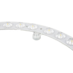 ULE-Q930-42W/4000K IP40 CLEAR Светильник-модуль светодиодный с драйвером, 220В, диаметр 265мм. Белый свет (4000K). Угол 180градусов. TM Volpe