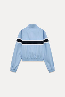 JACKET WITH CONTRAST STRIPES - Zara фото 6