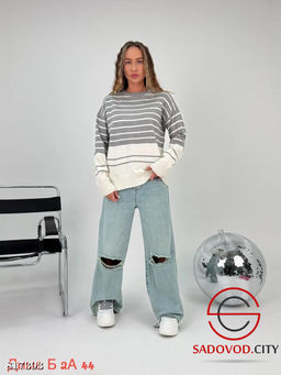 Кофта женская в полоску - Bruno фото 4