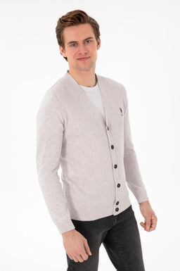 Мужской камень Melanj Basic Knitwear Cardigan Cardigan Скидка в корзине