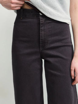 Джинсы укороченные с высокой посадкой ZR2604092324-27 / Zarina