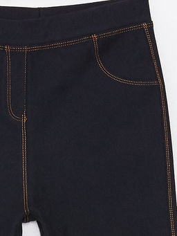 Beli Lastikli Basic K?z ?ocuk Uzun Tayt - Waikiki фото 2